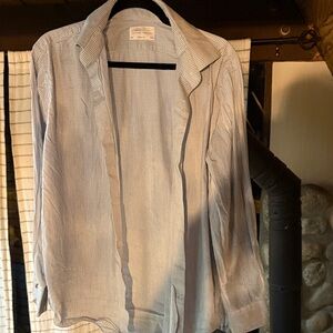 Checkered Button-Up Shirt